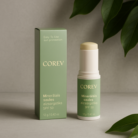 COREV
Mineral Sun Protection Stick
SPF 50